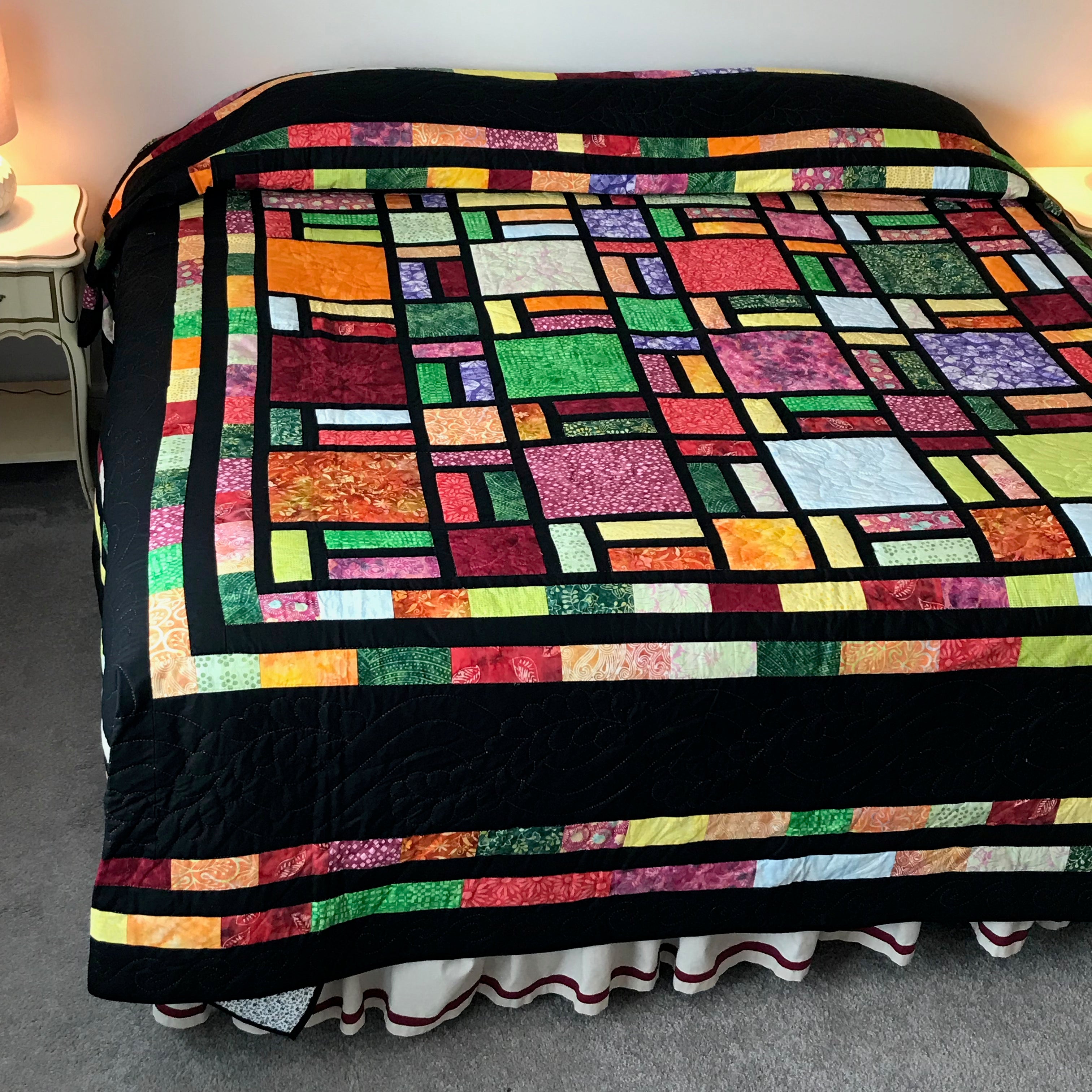 Stained Glass Batik Patchwork