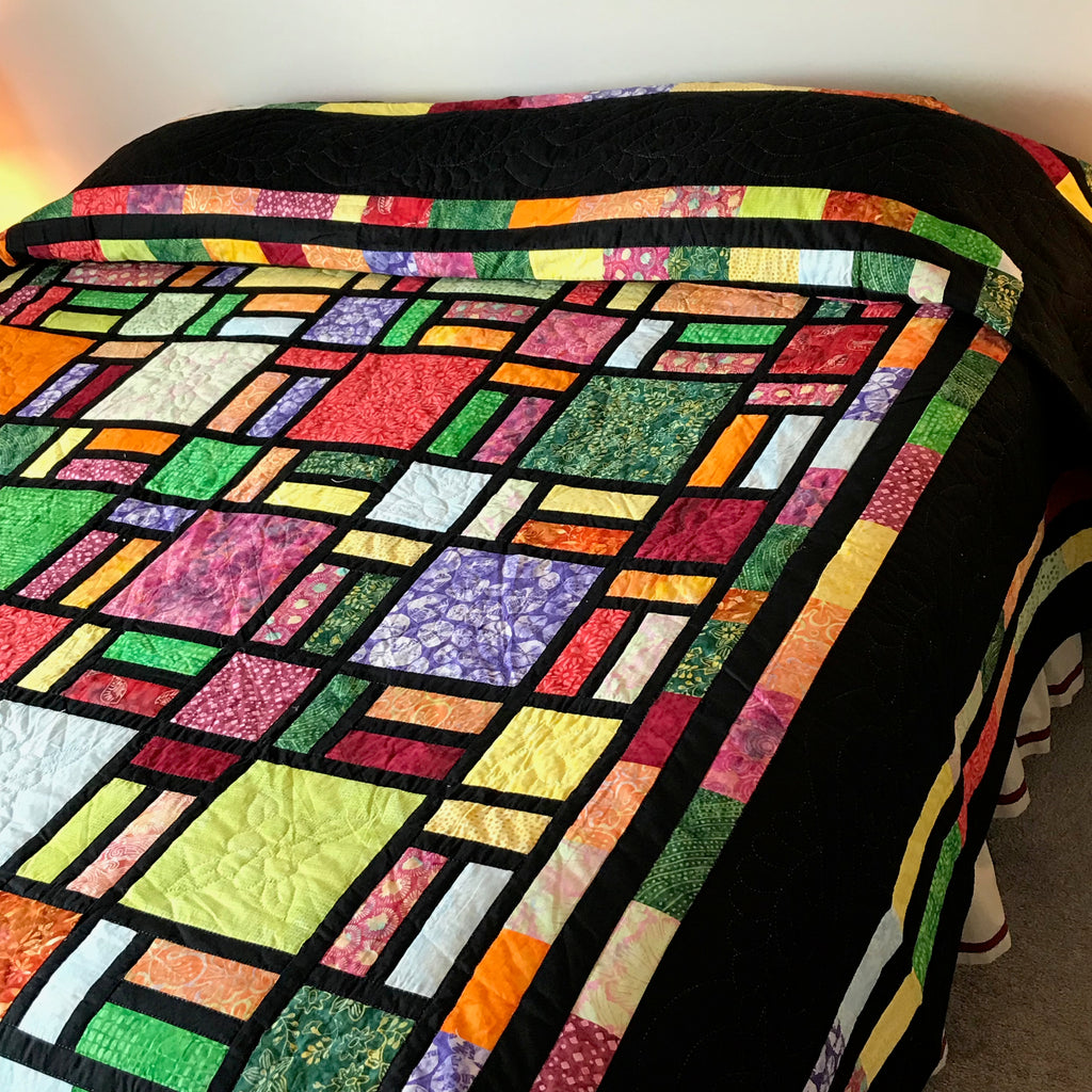 Stained Glass Batik Patchwork