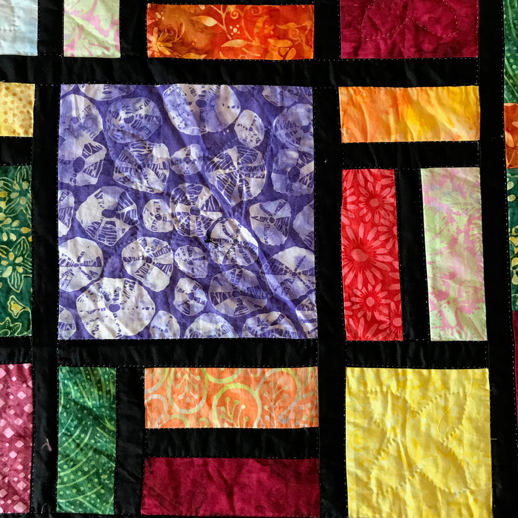 Stained Glass Batik Patchwork