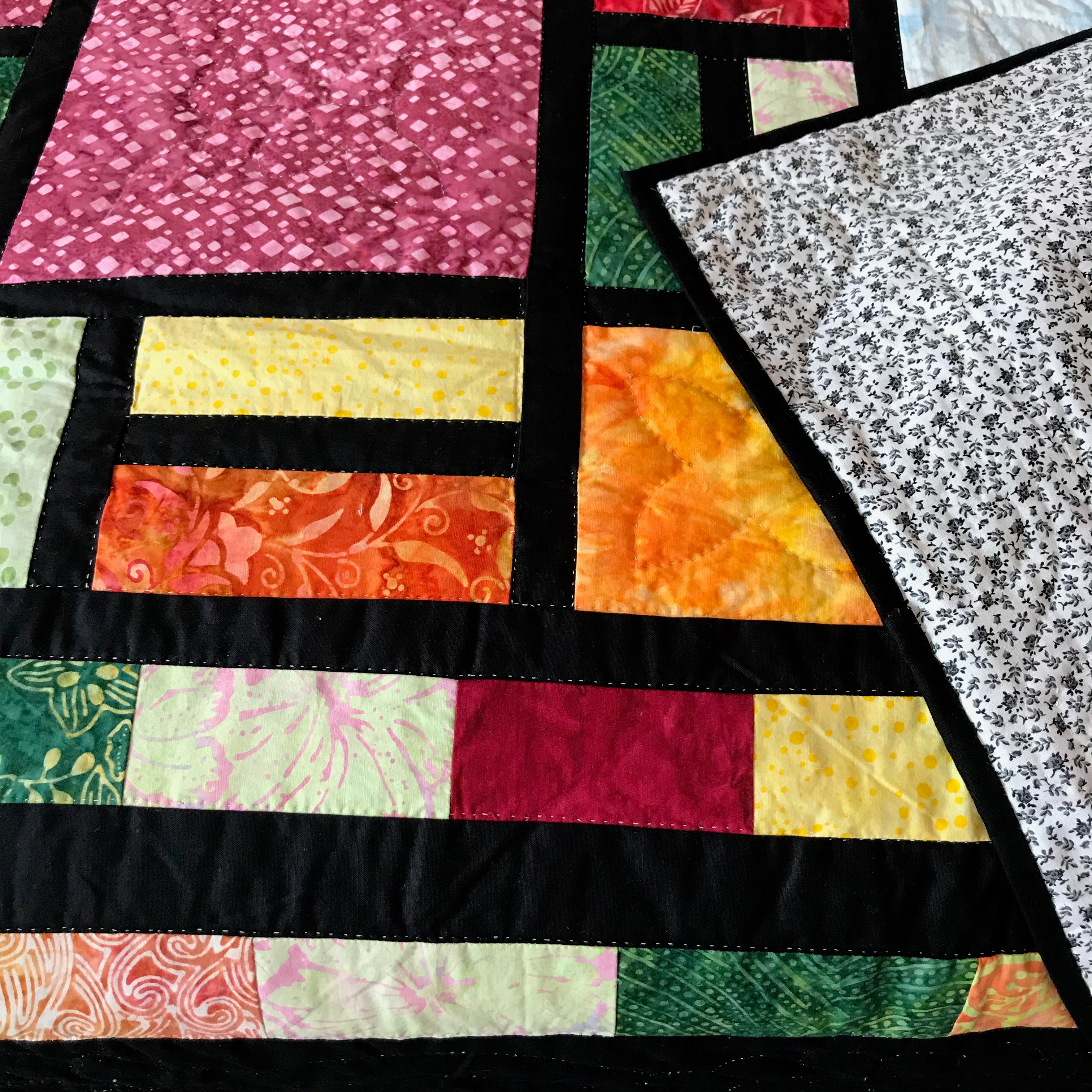 Stained Glass Batik Patchwork