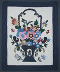 Amish Basket Posies Wall Hanging Quilt