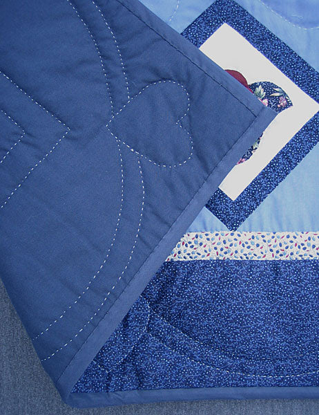 Blue Sampler Wallhanging Quilt