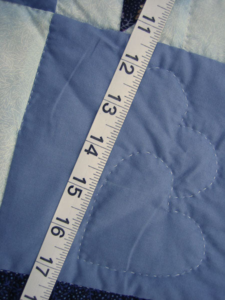 Blue Sampler Wallhanging Quilt