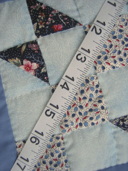 Blue Sampler Wallhanging Quilt