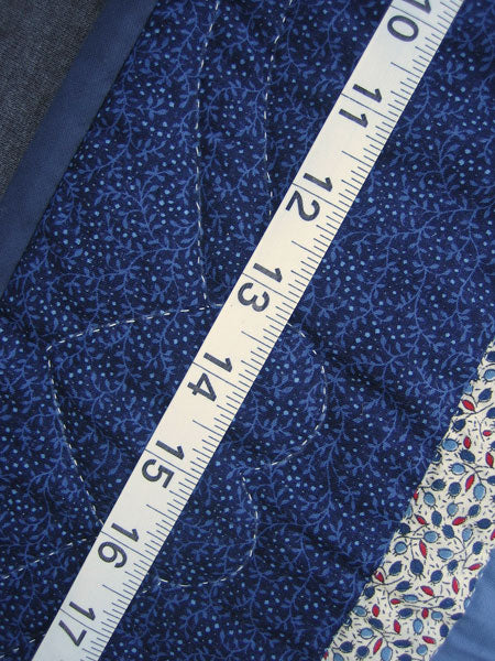 Blue Sampler Wallhanging Quilt