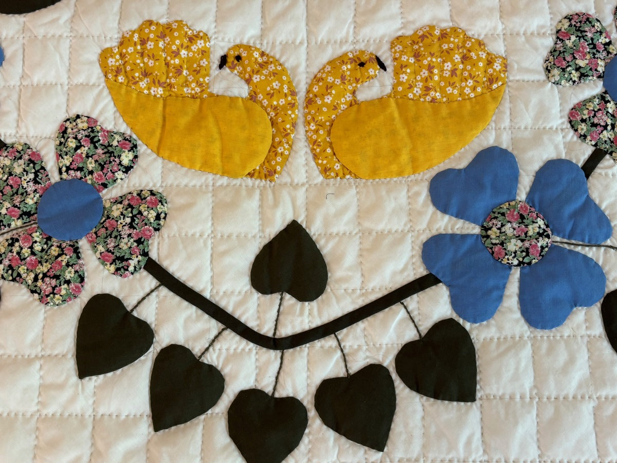 Sweetheart Birds Appliqué