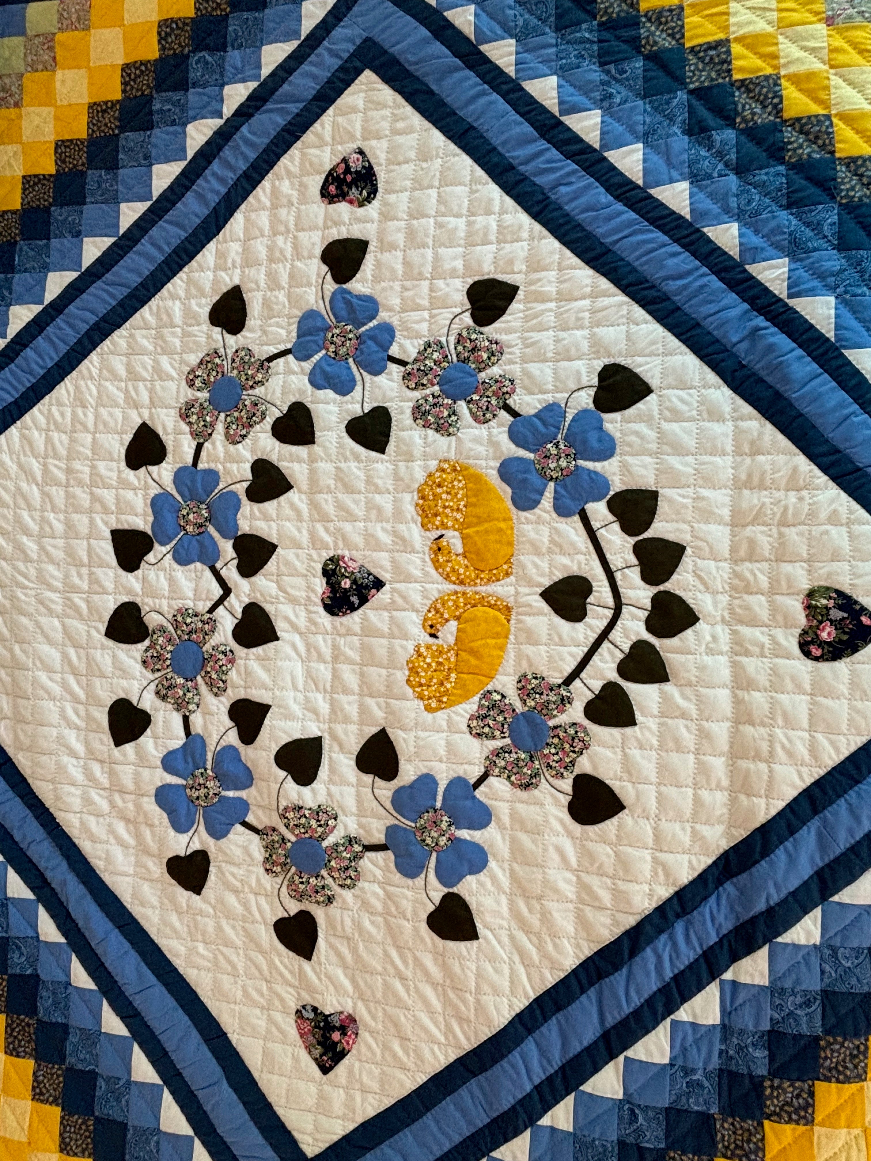 Sweetheart Birds Appliqué