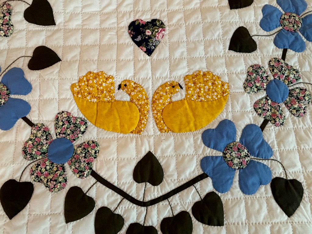 Sweetheart Birds Appliqué