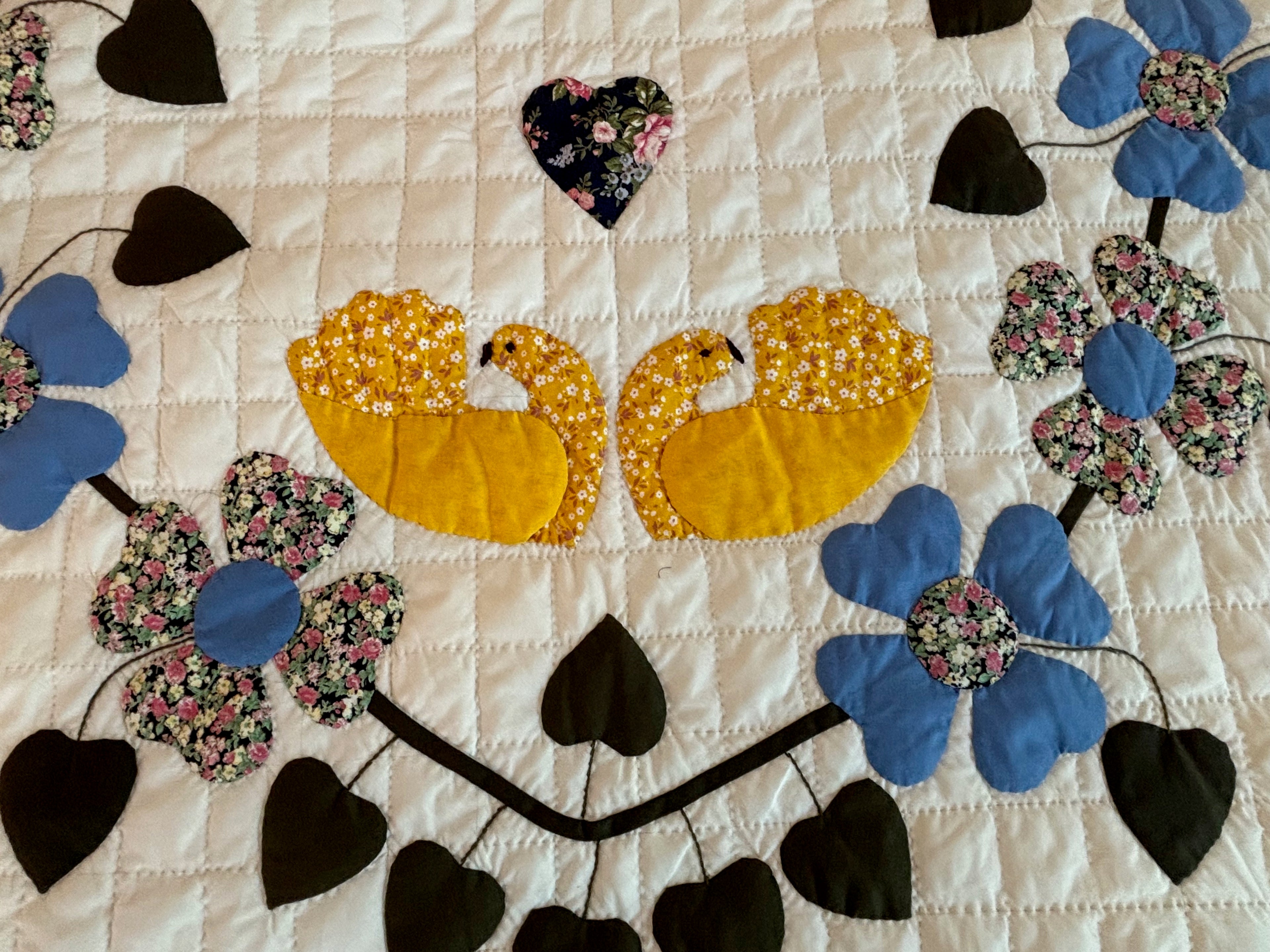 Sweetheart Birds Appliqué