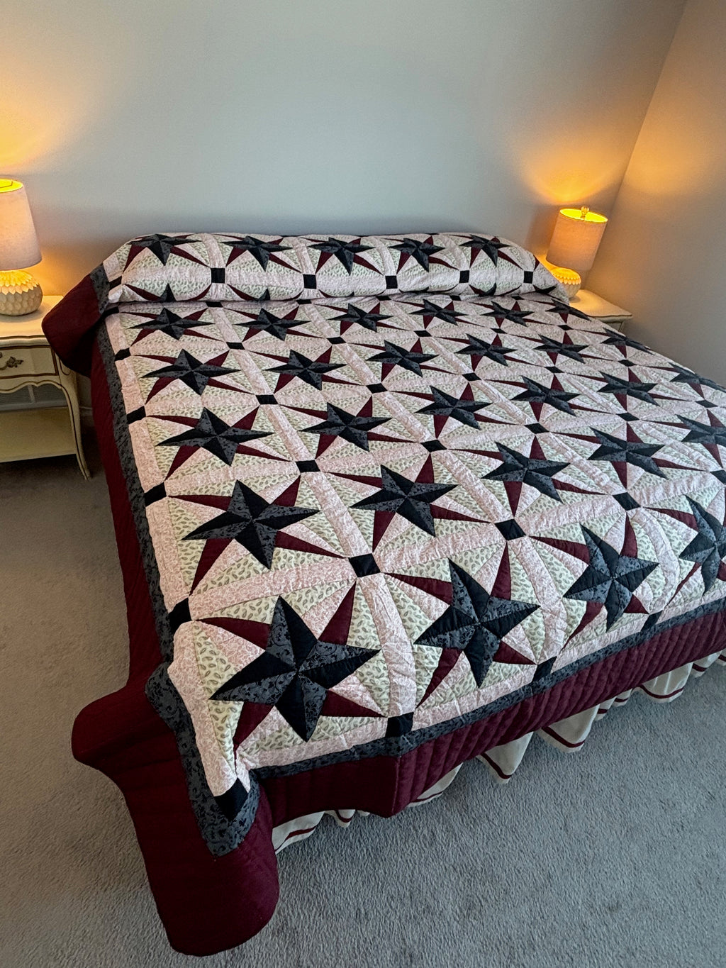 Mariner's Compass Patchwork