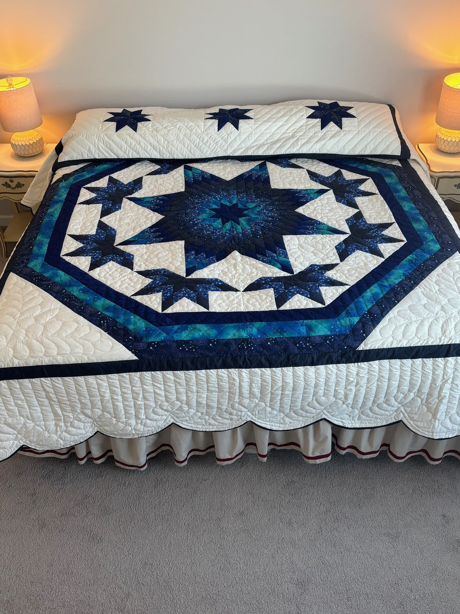 Framed Central Star Patchwork
