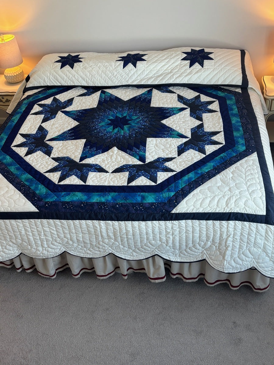 Framed Central Star Patchwork