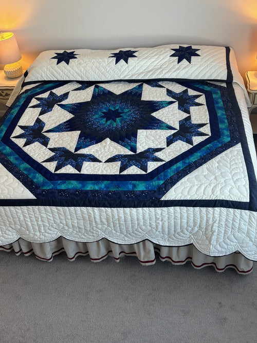 Framed Central Star Patchwork