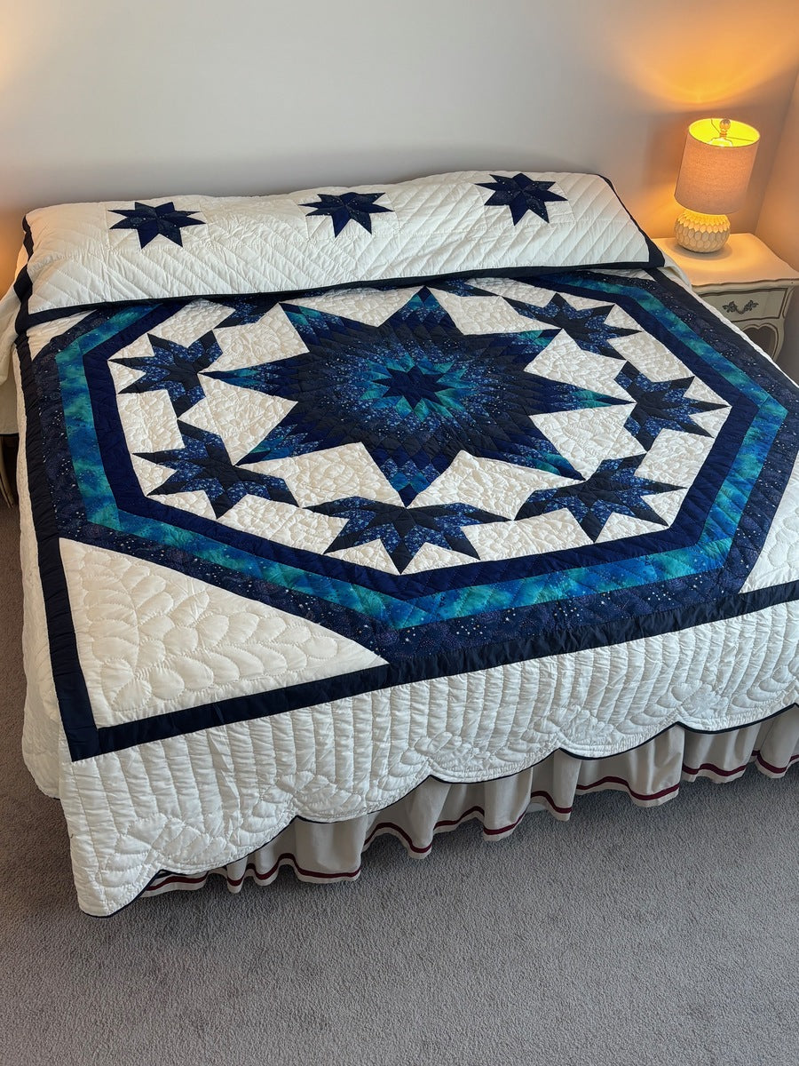 Framed Central Star Patchwork