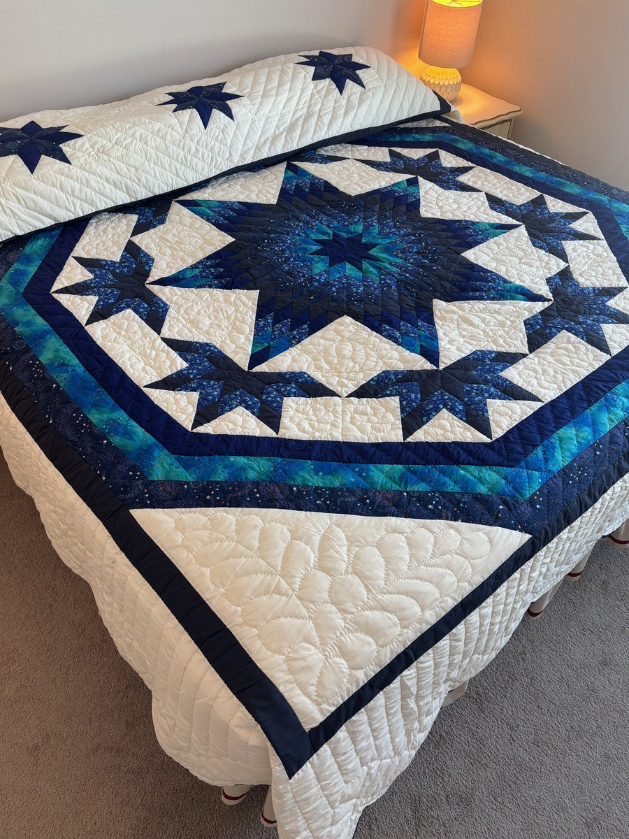 Framed Central Star Patchwork