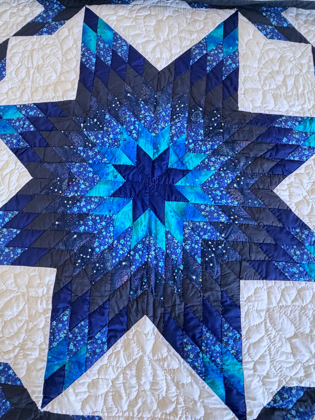 Framed Central Star Patchwork
