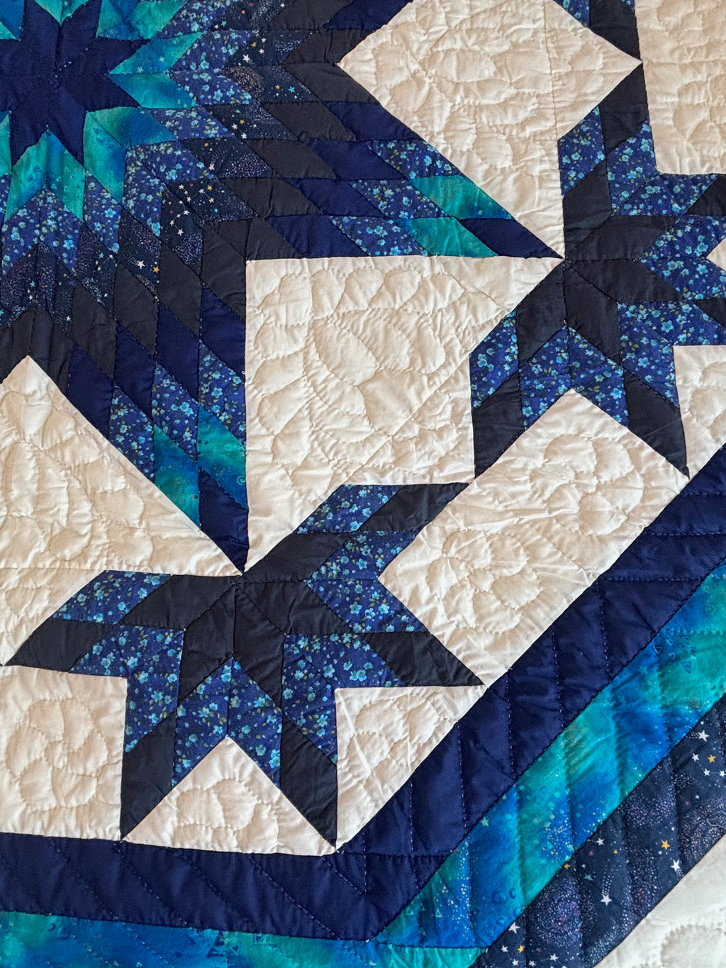 Framed Central Star Patchwork