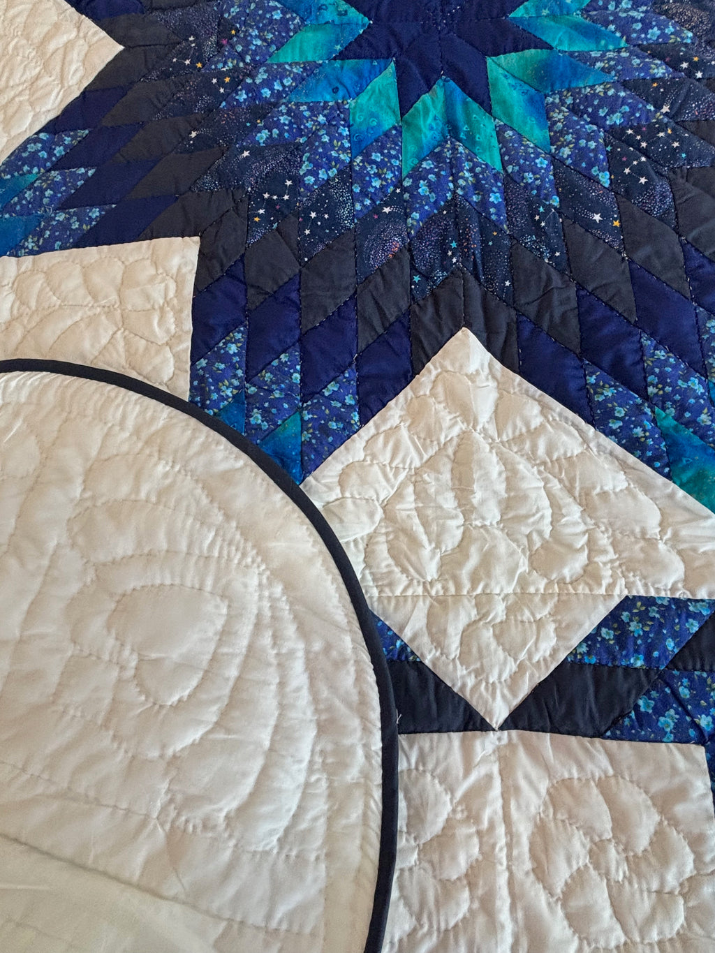 Framed Central Star Patchwork