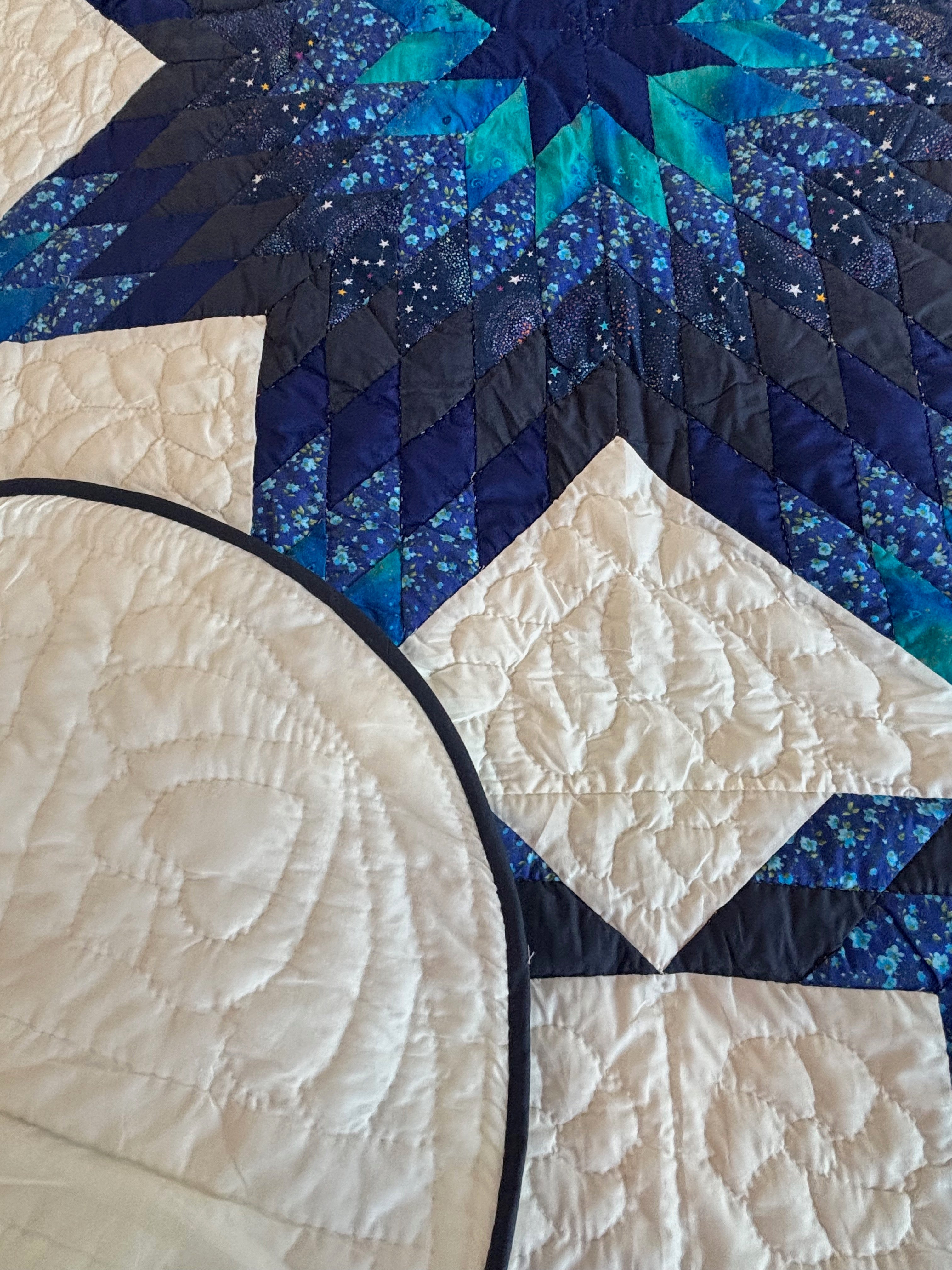 Framed Central Star Patchwork