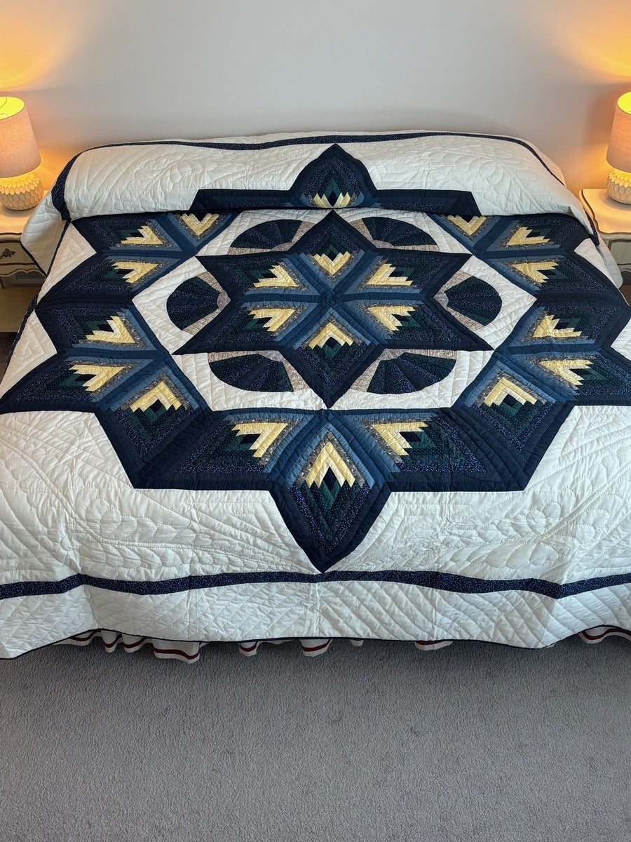 Broken Log Cabin Star