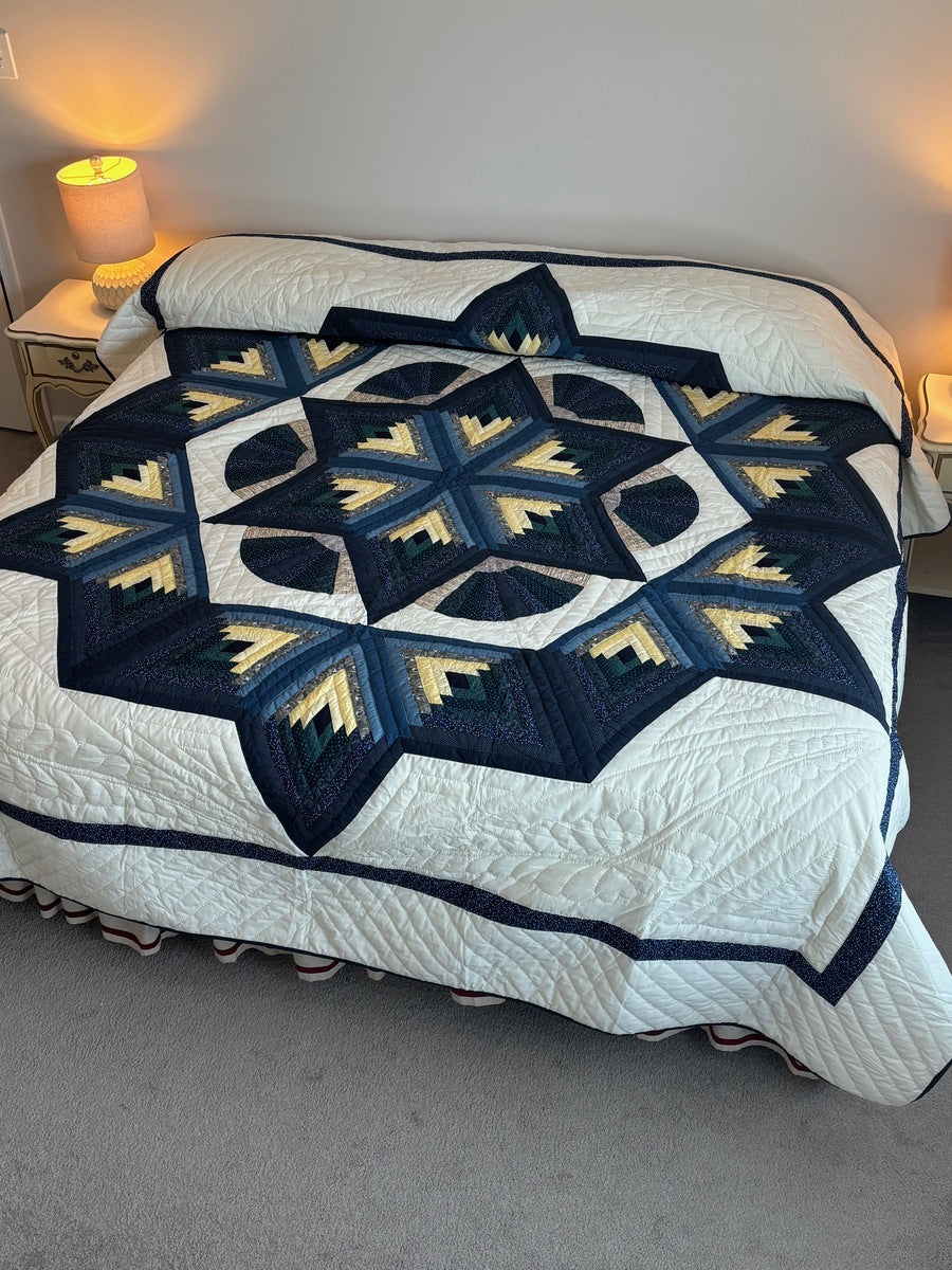 Broken Log Cabin Star