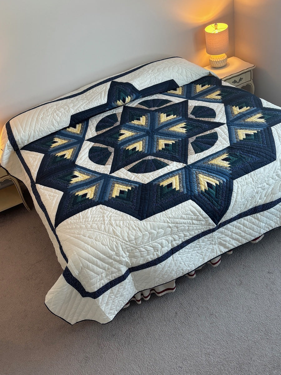 Broken Log Cabin Star