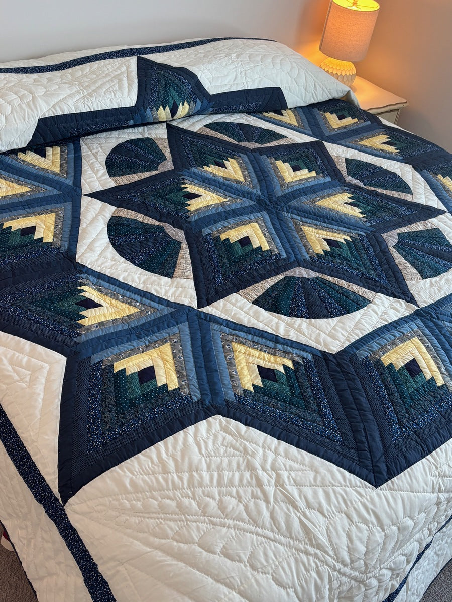 Broken Log Cabin Star