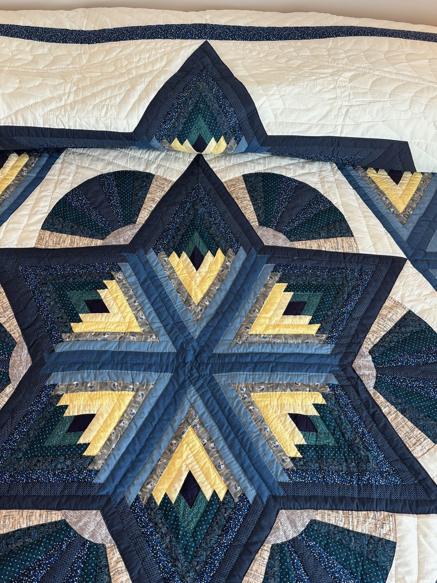 Broken Log Cabin Star