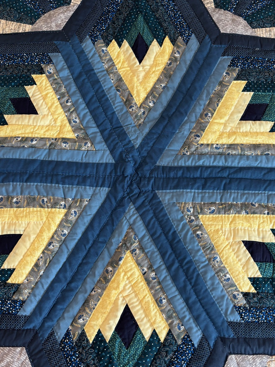 Broken Log Cabin Star