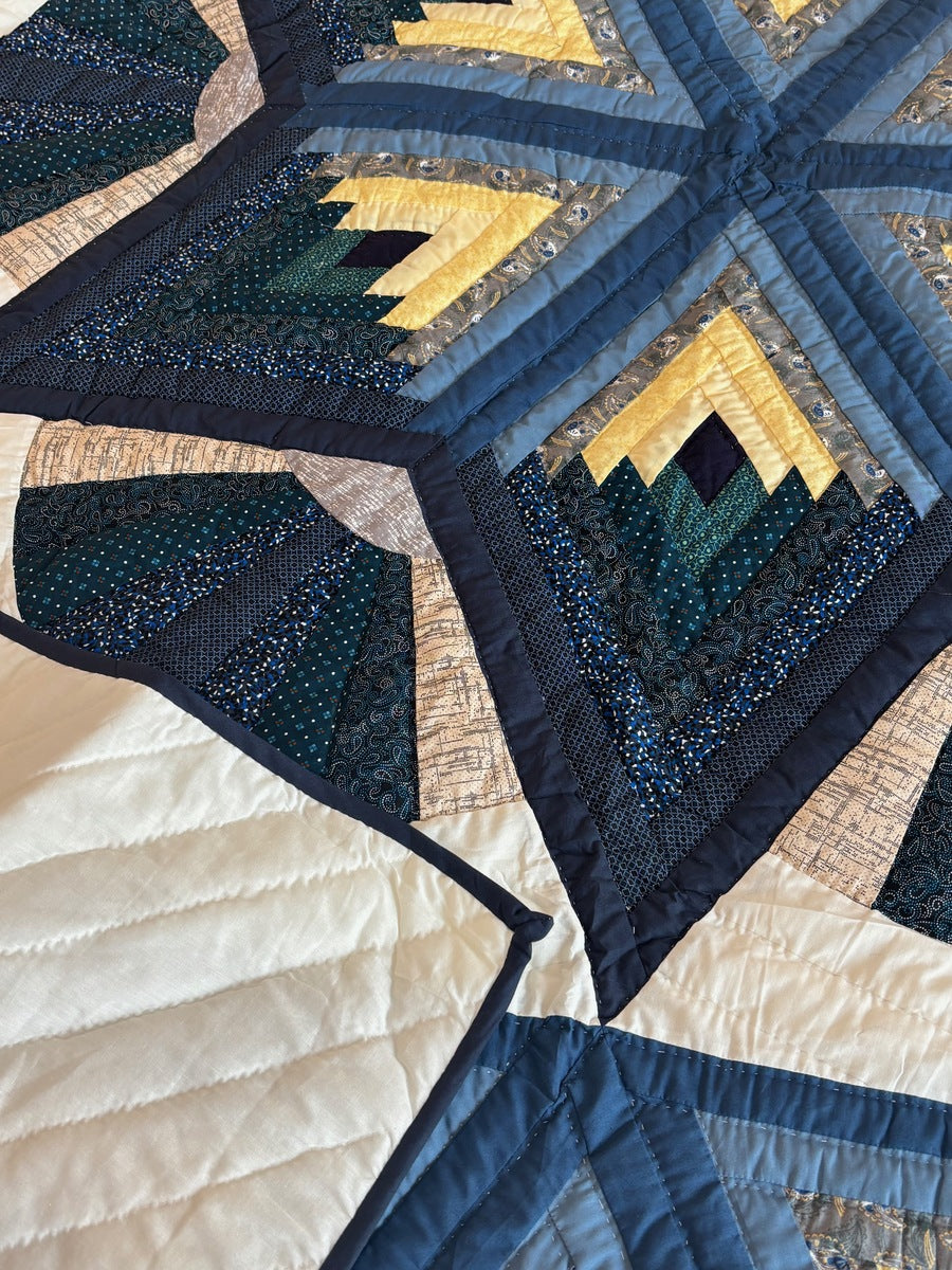 Broken Log Cabin Star
