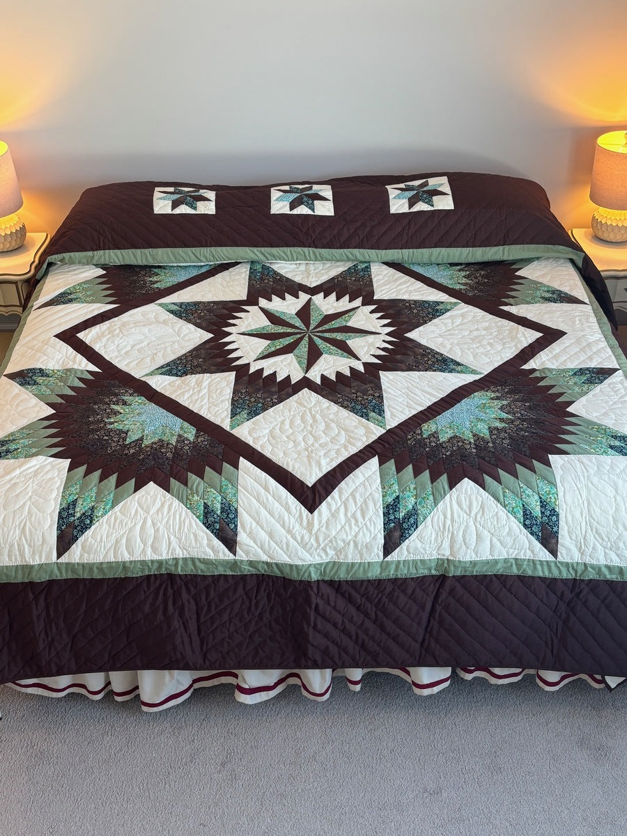 Compass Star in Star Patchwork