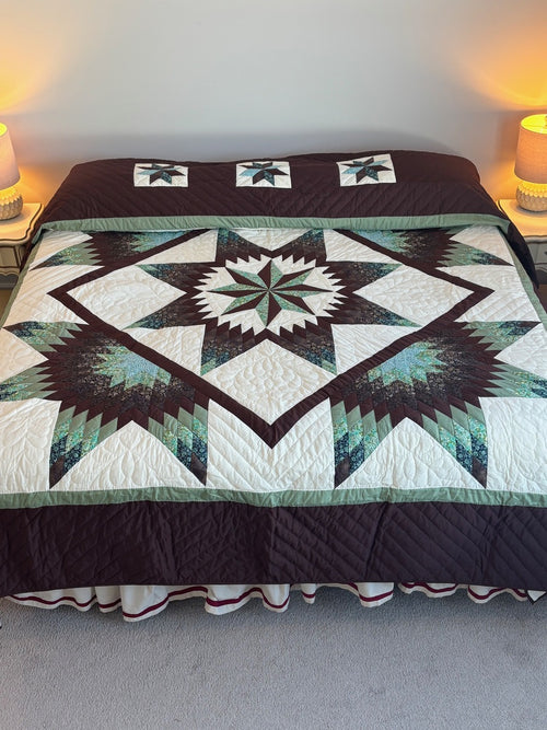 Compass Star in Star Patchwork