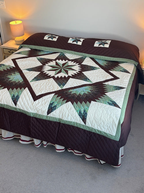 Compass Star in Star Patchwork