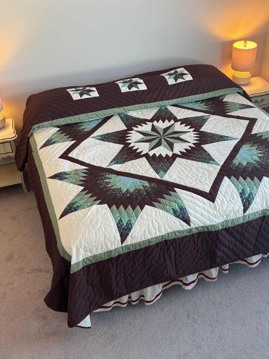 Compass Star in Star Patchwork