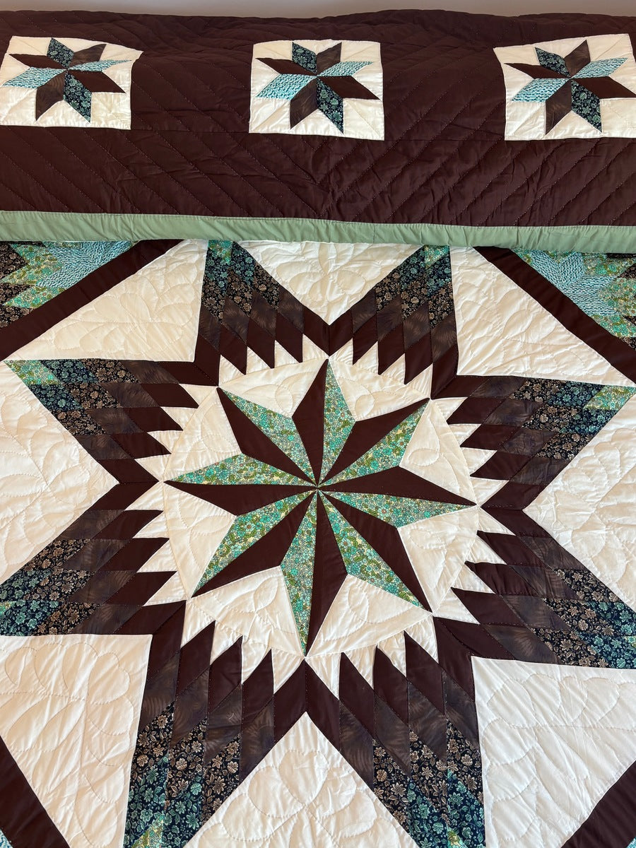 Compass Star in Star Patchwork