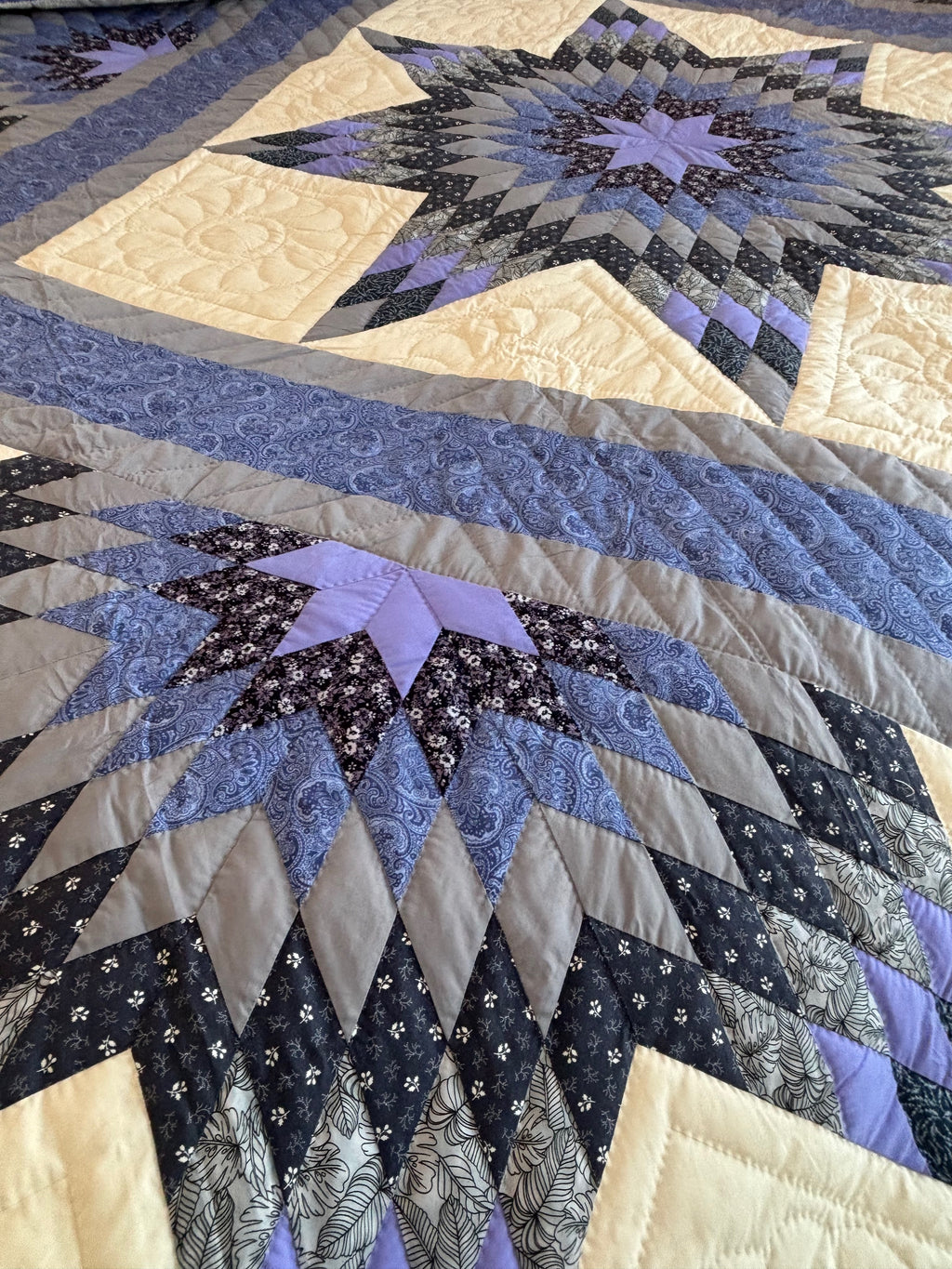 Framed Star in Stars Patchwork
