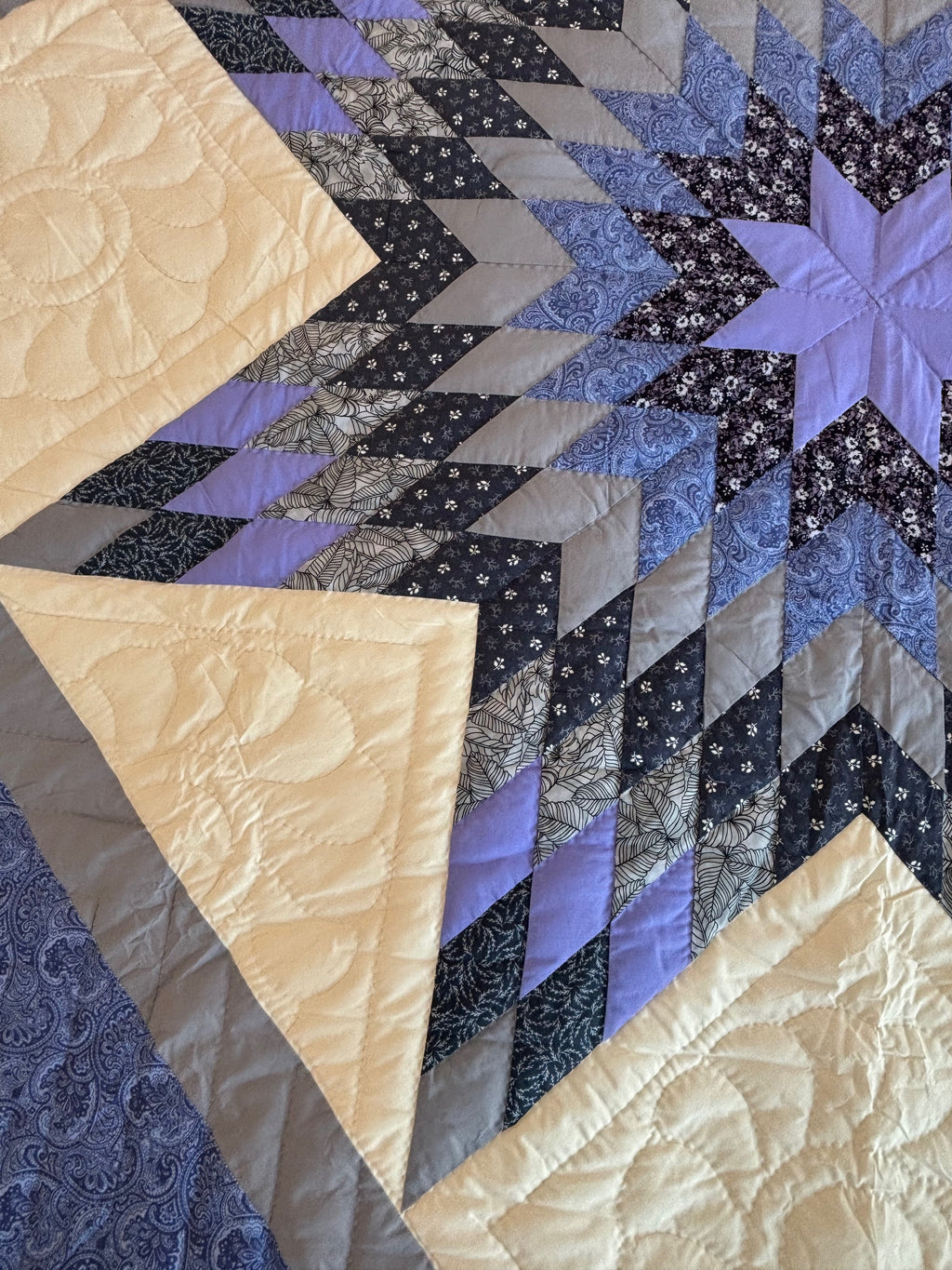 Framed Star in Stars Patchwork