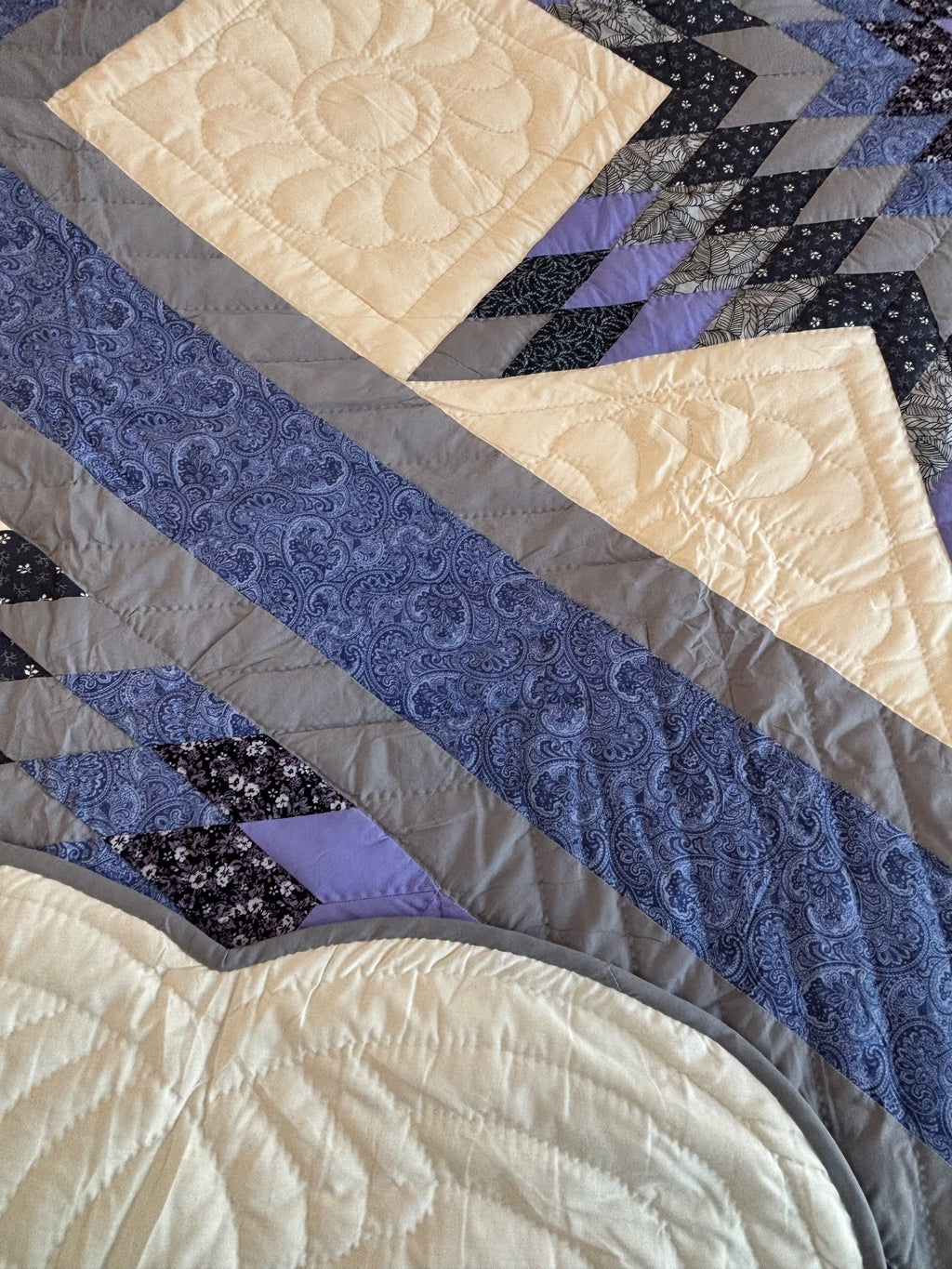 Framed Star in Stars Patchwork