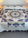 Central Split Compass Star Patchwork
