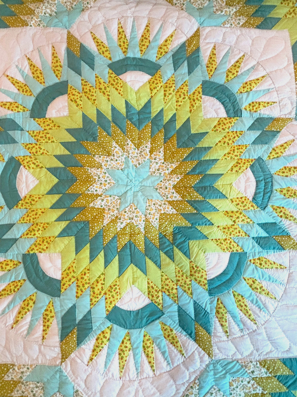 Tropical Broken Twinkling Star Patchwork