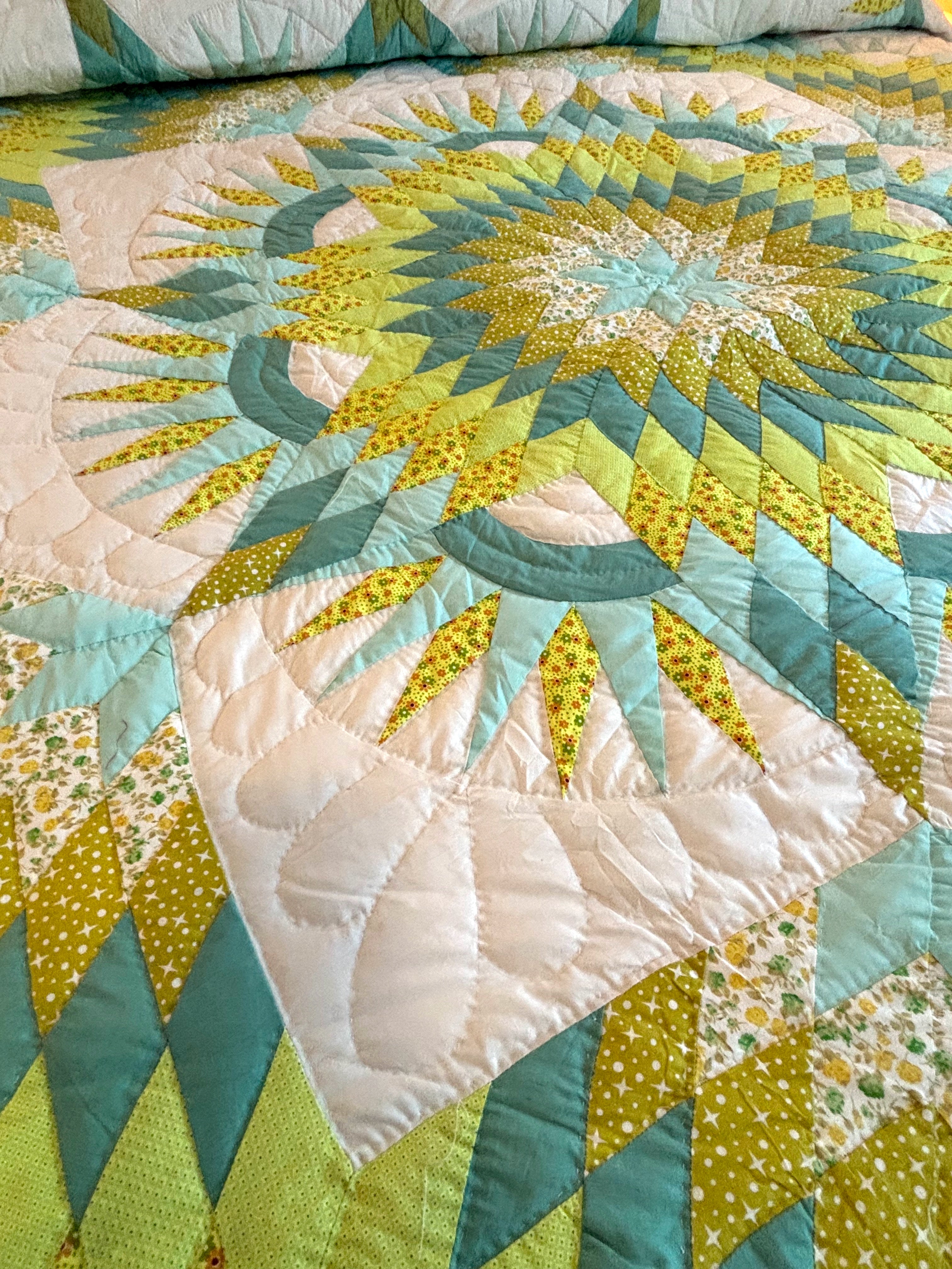 Tropical Broken Twinkling Star Patchwork