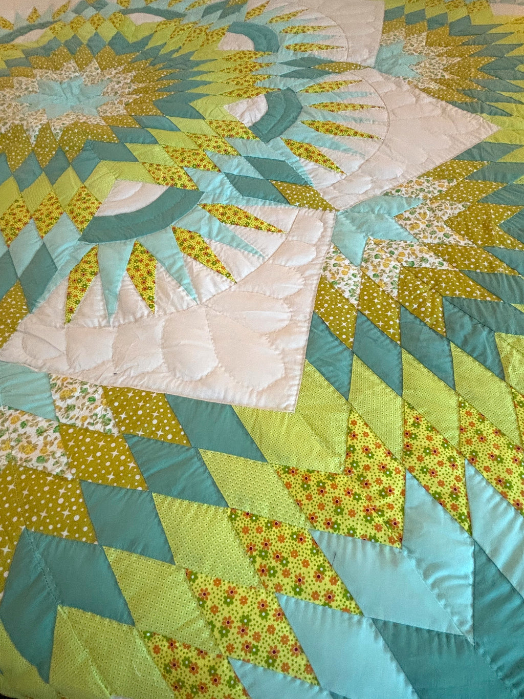 Tropical Broken Twinkling Star Patchwork