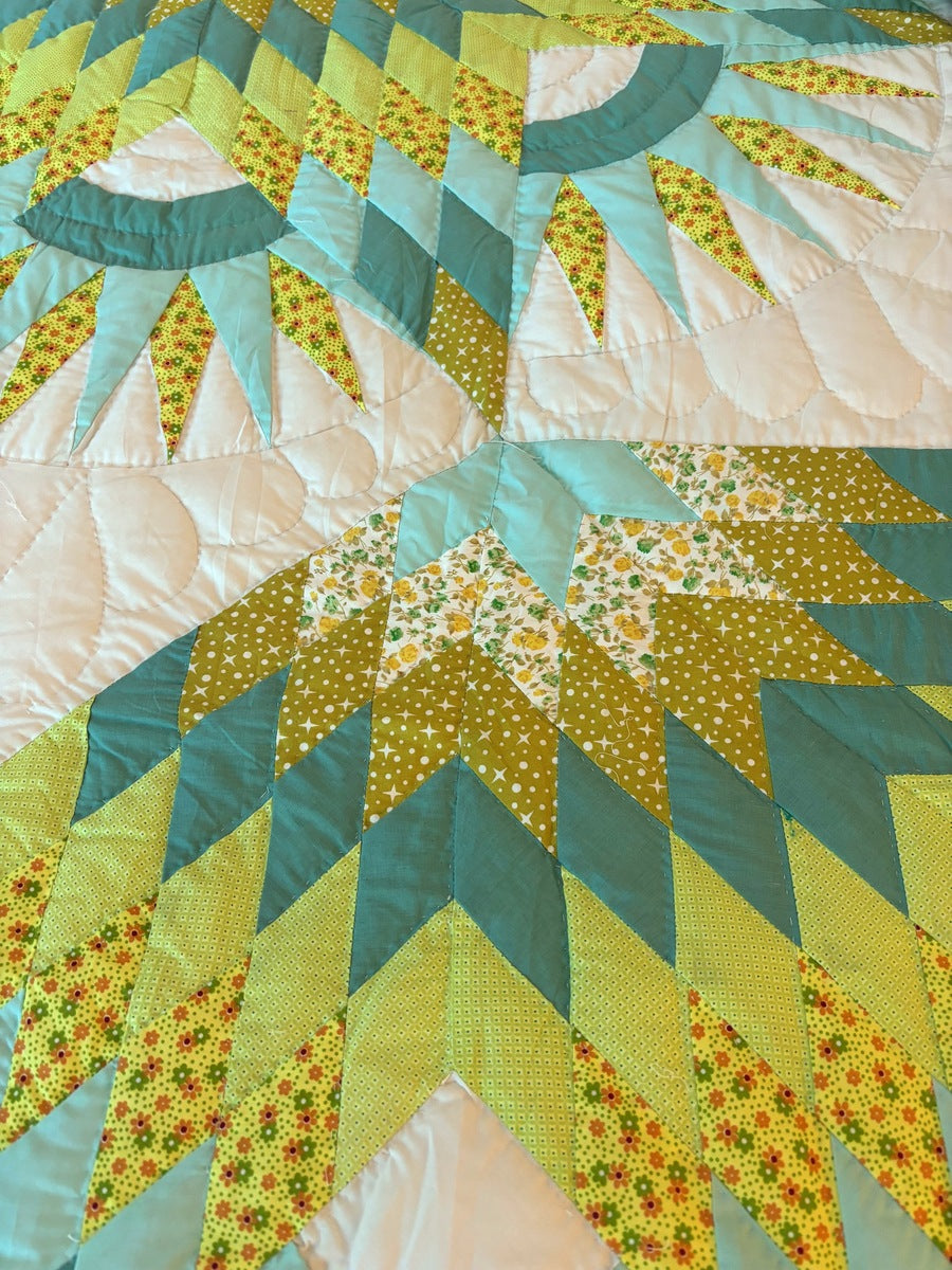 Tropical Broken Twinkling Star Patchwork