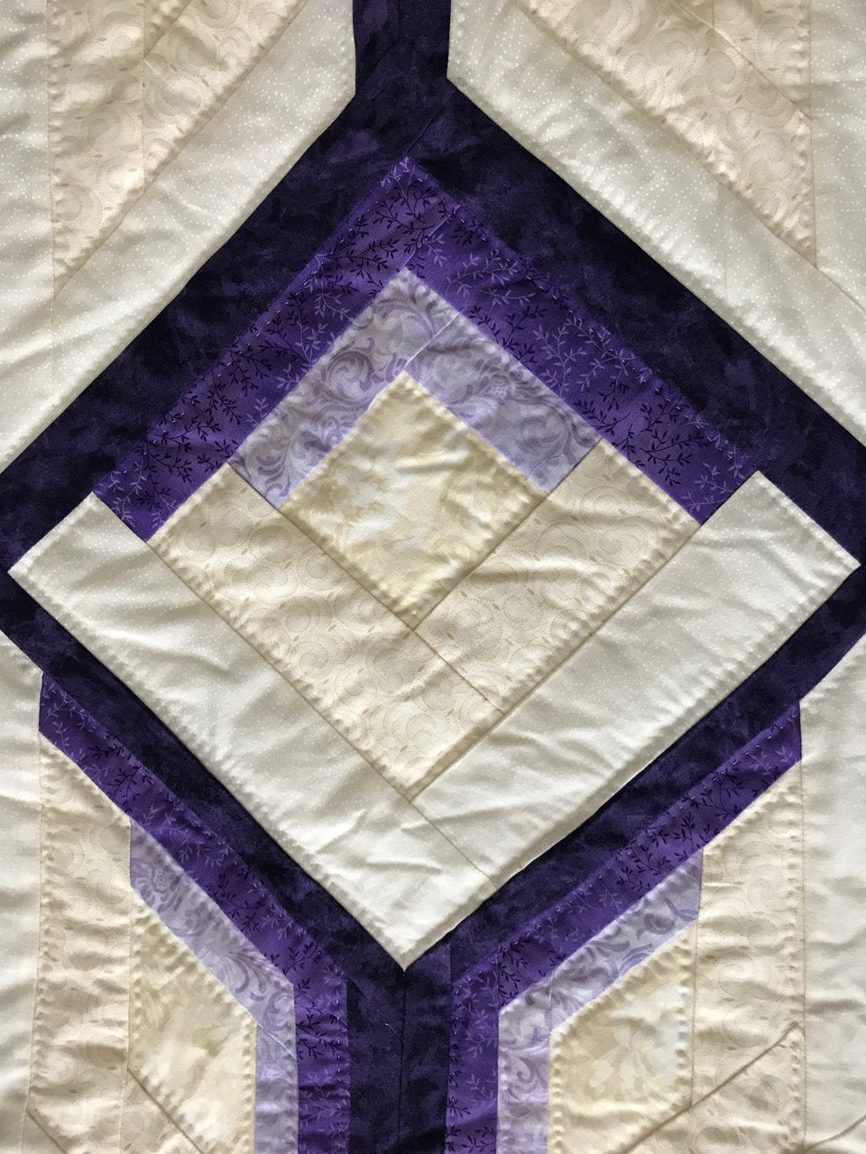 Royal Purple Starburst Patchwork