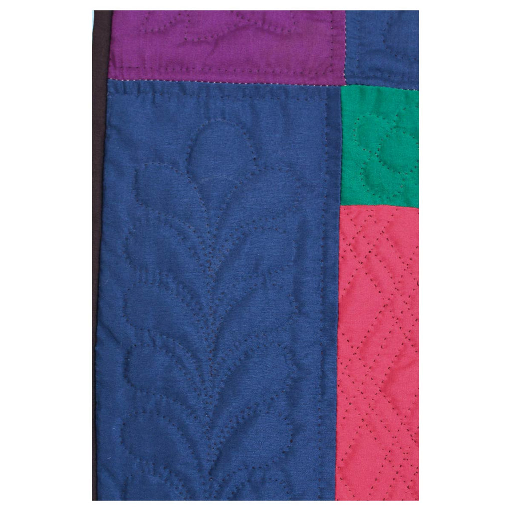 Center Diamond Dutch Colors Amish Wall Hanging 26"