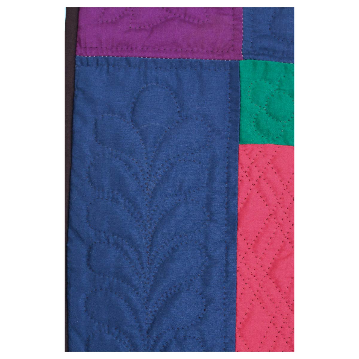 Center Diamond Dutch Colors Amish Wall Hanging 26"